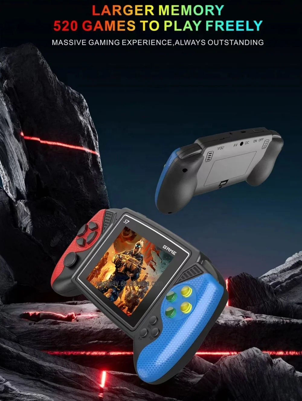 Portable Handheld Game Player Retro Game Console Classic Retro Video Game Consol